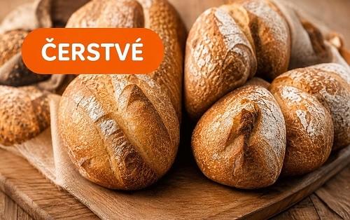 Potraviny Tuřanská včela čertvé pečivo 1